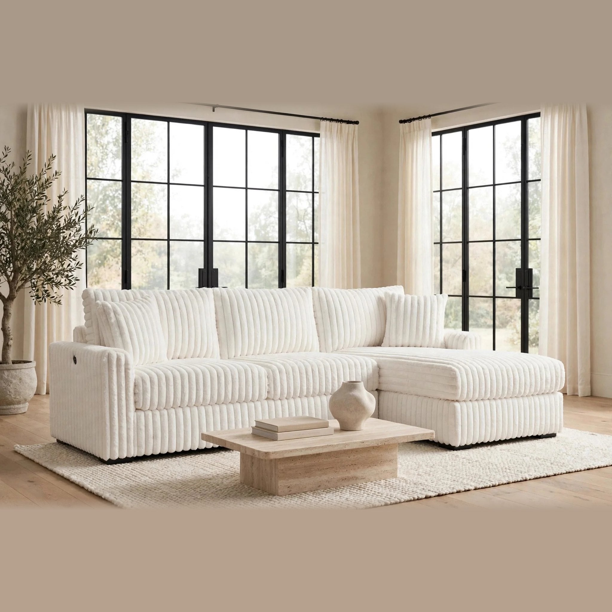 Sol sectional - beige